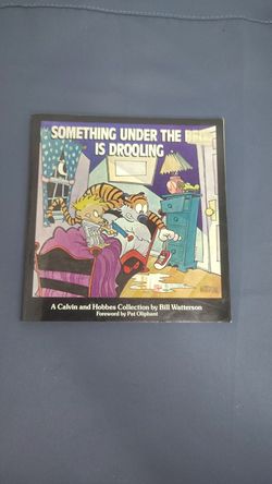 Something Under the Bed Is Drooling Bill Watterson Calvin Hobbes 1988 Paperback