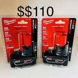 Milwaukee 6.0 M12 Battery Pack 