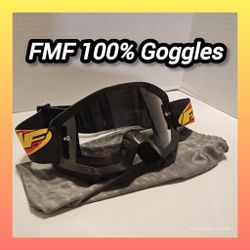 FMF 100% Goggles