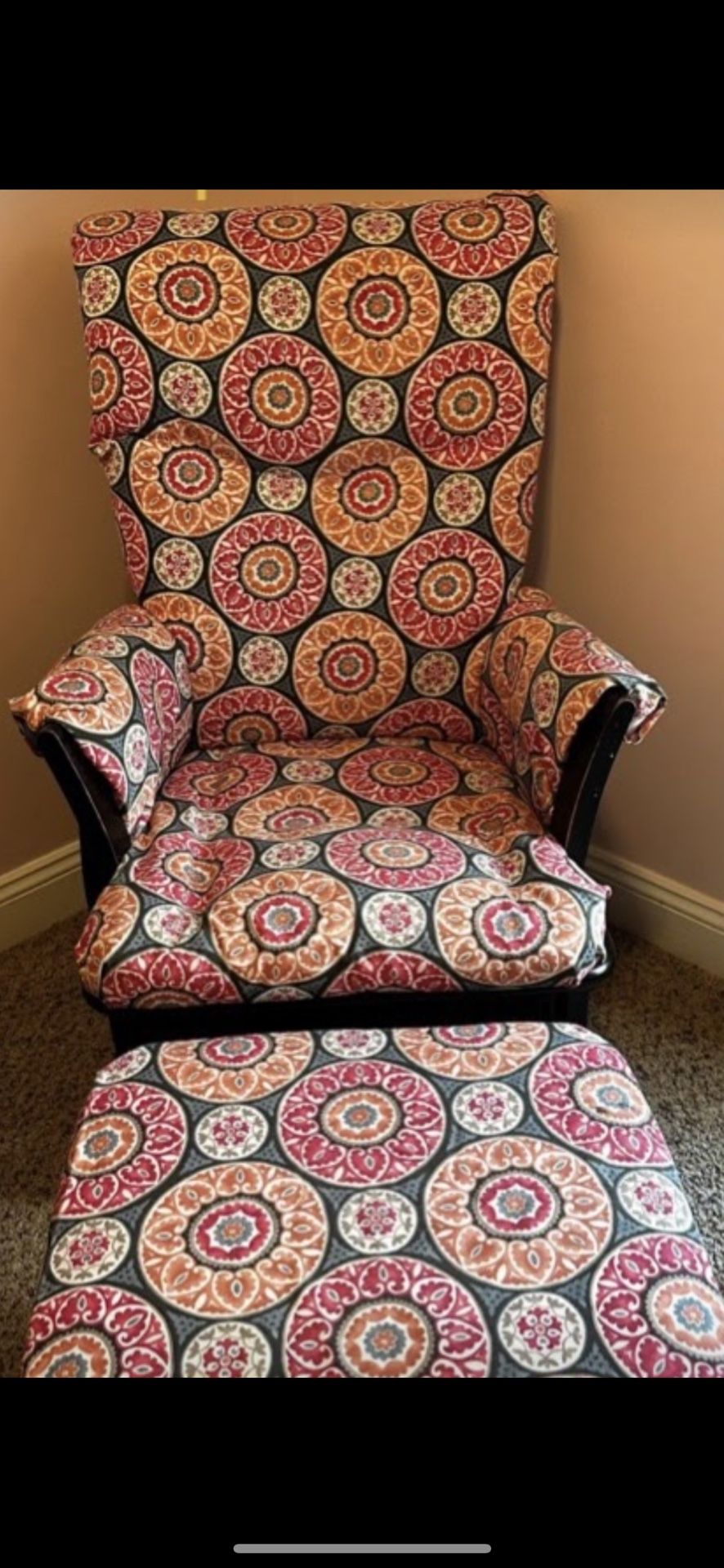Chair Glider & Ottoman