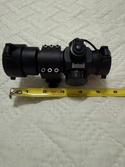 Bushel red dot 5” scope with rail mount