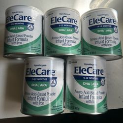 EleCare Formula, 5 cans X 14.1 oz/can,