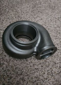Custom Stainless Steel / Cast Dual Scroll Turbo Turbine Housing - A/R 1.01 (V-Band)