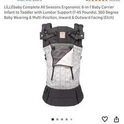 Etch Print Lillebaby Retails $116