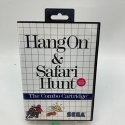 Hang-On and Safari Hunt (Sega Master System, 1985)