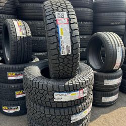 265/70/17 Falken Wildpeak AT4W New Tires