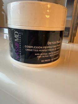 NEW Factory Sealed NassifMD Detox Pads 60 Count – $15
