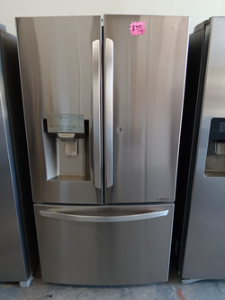LG French Door Fridge – Stainless, Ice/Water Dispenser