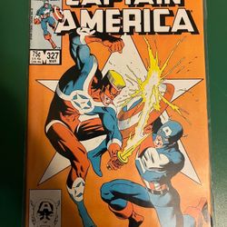 🔑 1986 Captain America 327 Comic Book 