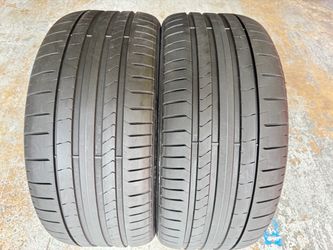 Two Tires 255/35/21 Pirelli P Zero PZ4 PNCS With 75-80% Left Excellent deal