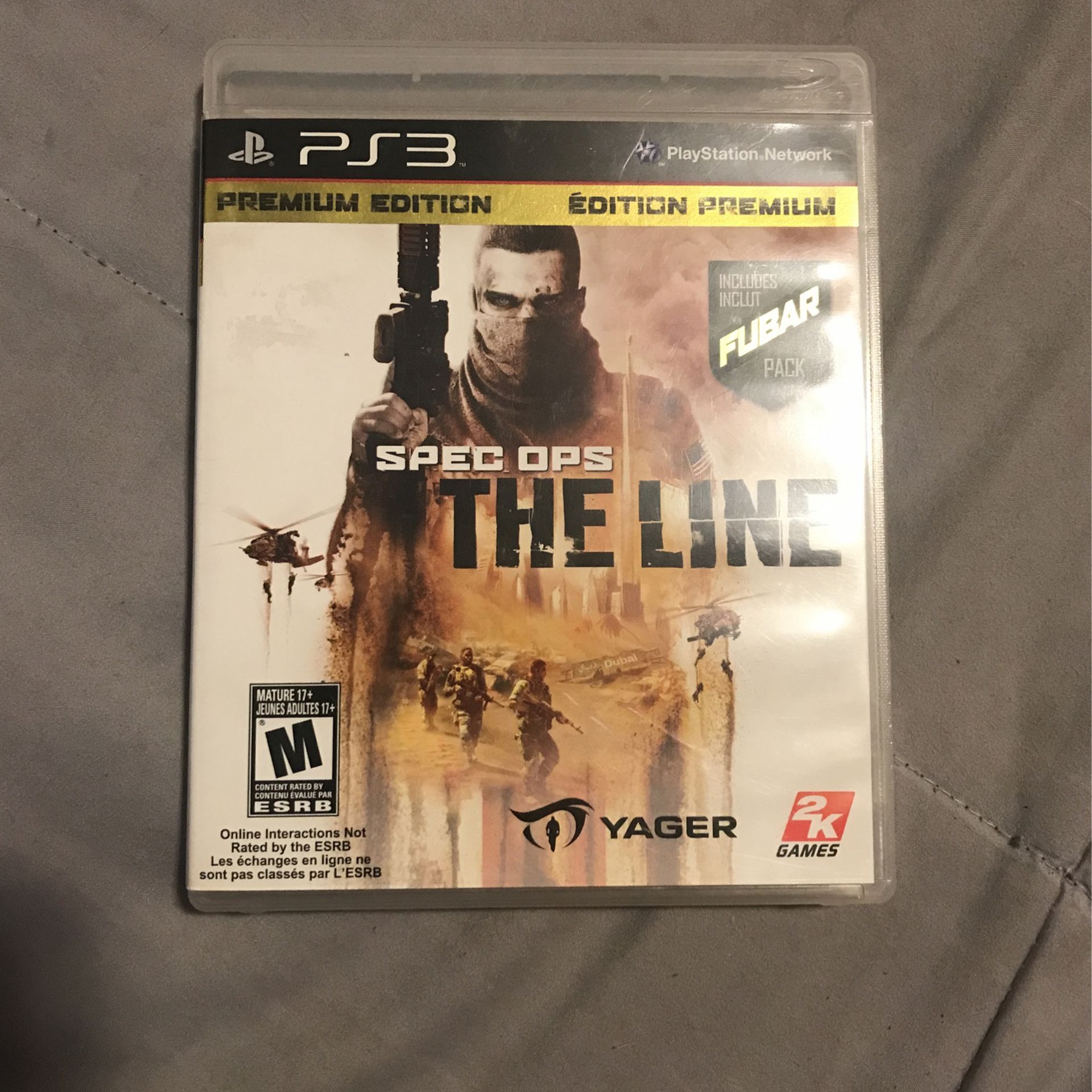 Spec Ops The Line Premium Edition Ps3 Complete In Box