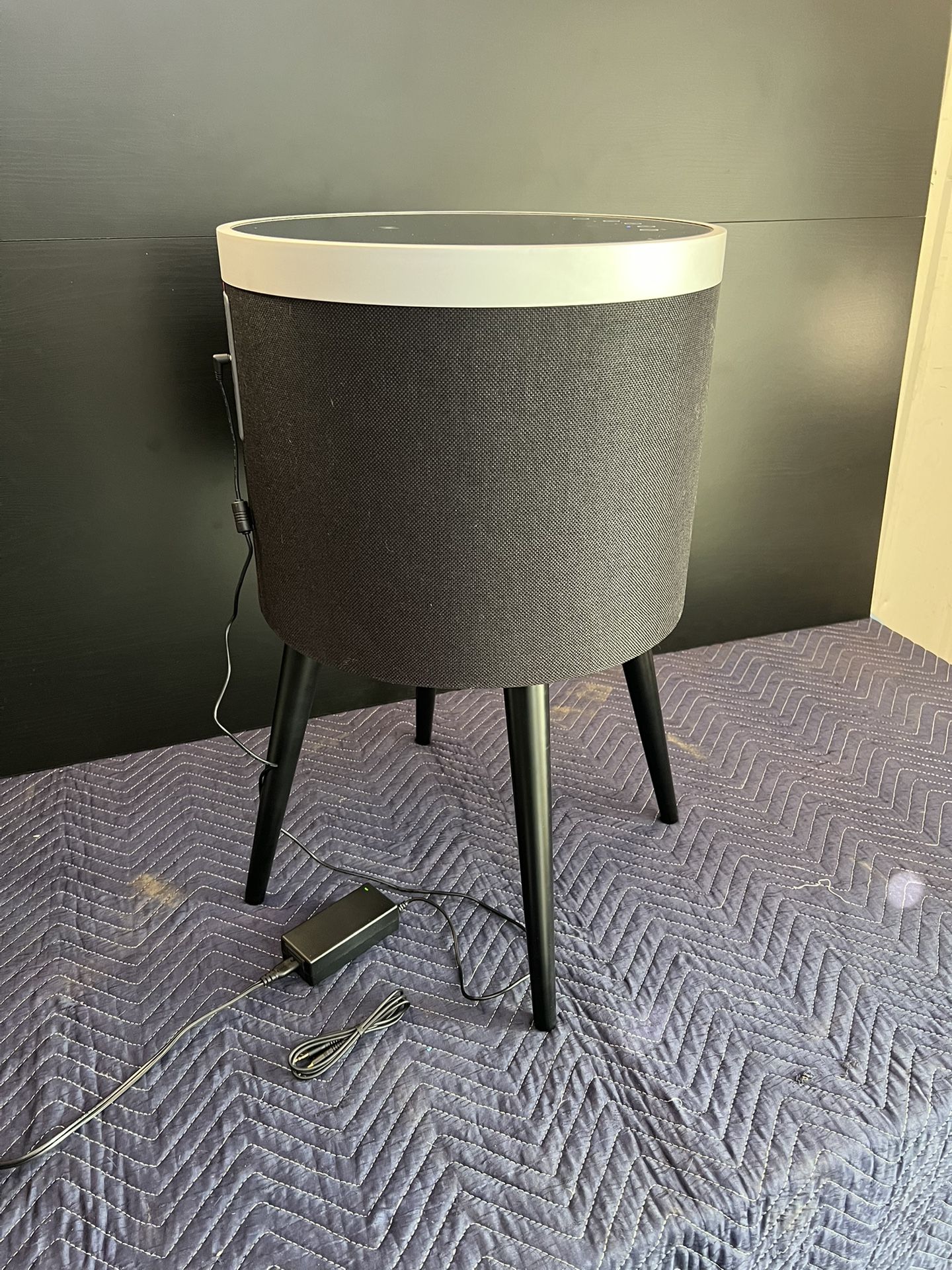 Speaker Table With Bluetooth And Phone Charging Ability