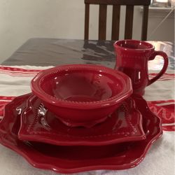 Princess House Platos Rojos Pavilion
