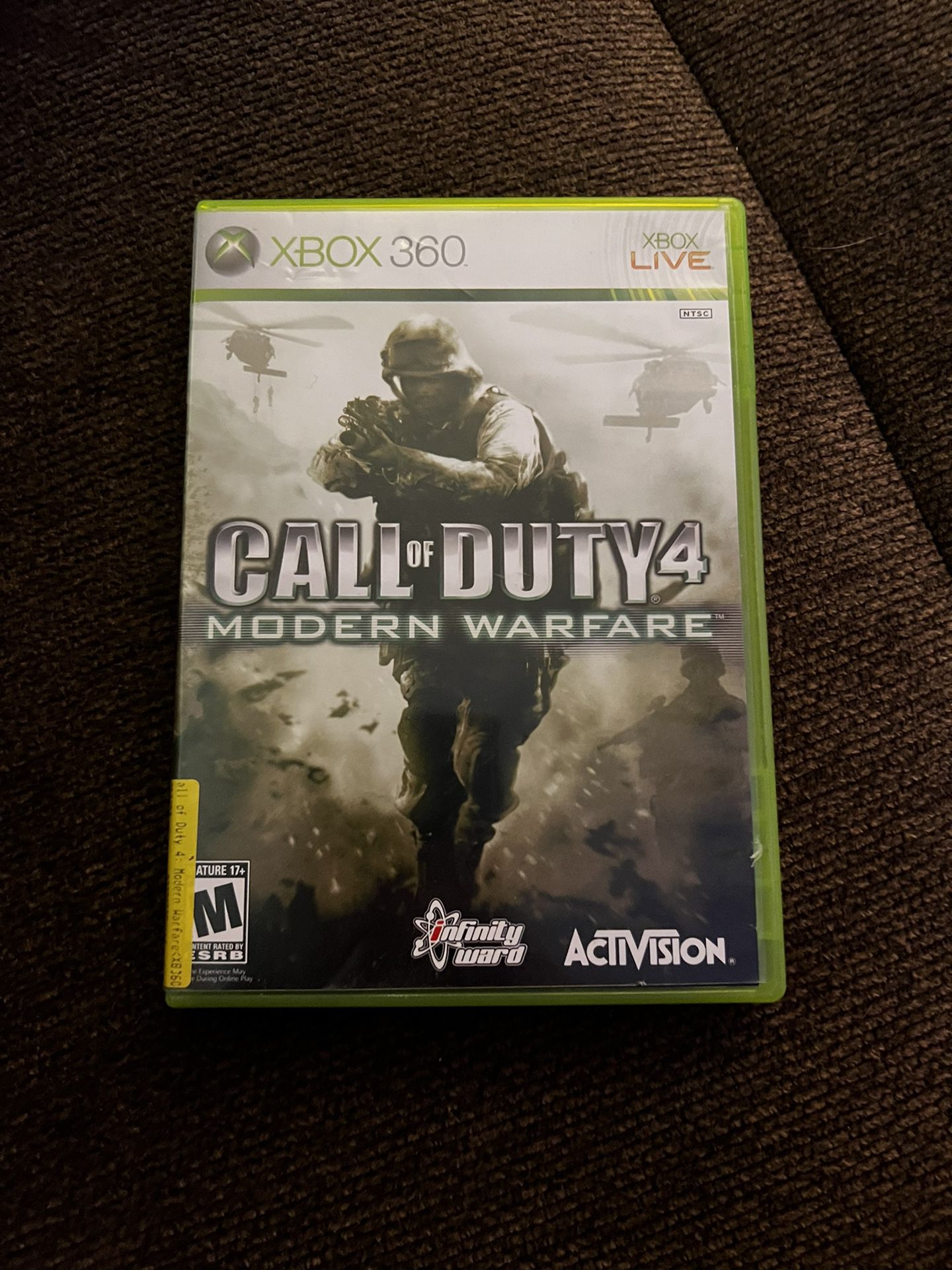 Xbox 360 Call of Duty 4 Modern Warfare