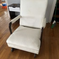 Leather Floor Rocking Chair