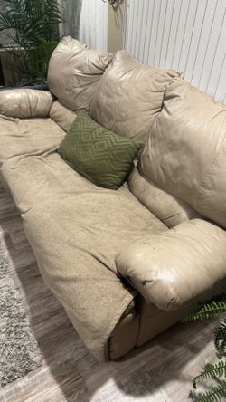 *SALE* 5 Piece Leather Reclining Living Room Set