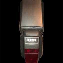 Sunpak DF4000U Hot-Shoe Flash - TTL - 19mm - Black
