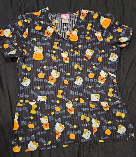 Hello Kitty Scrub Top