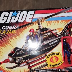 G.I. Joe Retro Collection 3.75-inch Cobra F.A.N.G. Copter with Cobra Pilot NEW