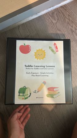 Toddler learning