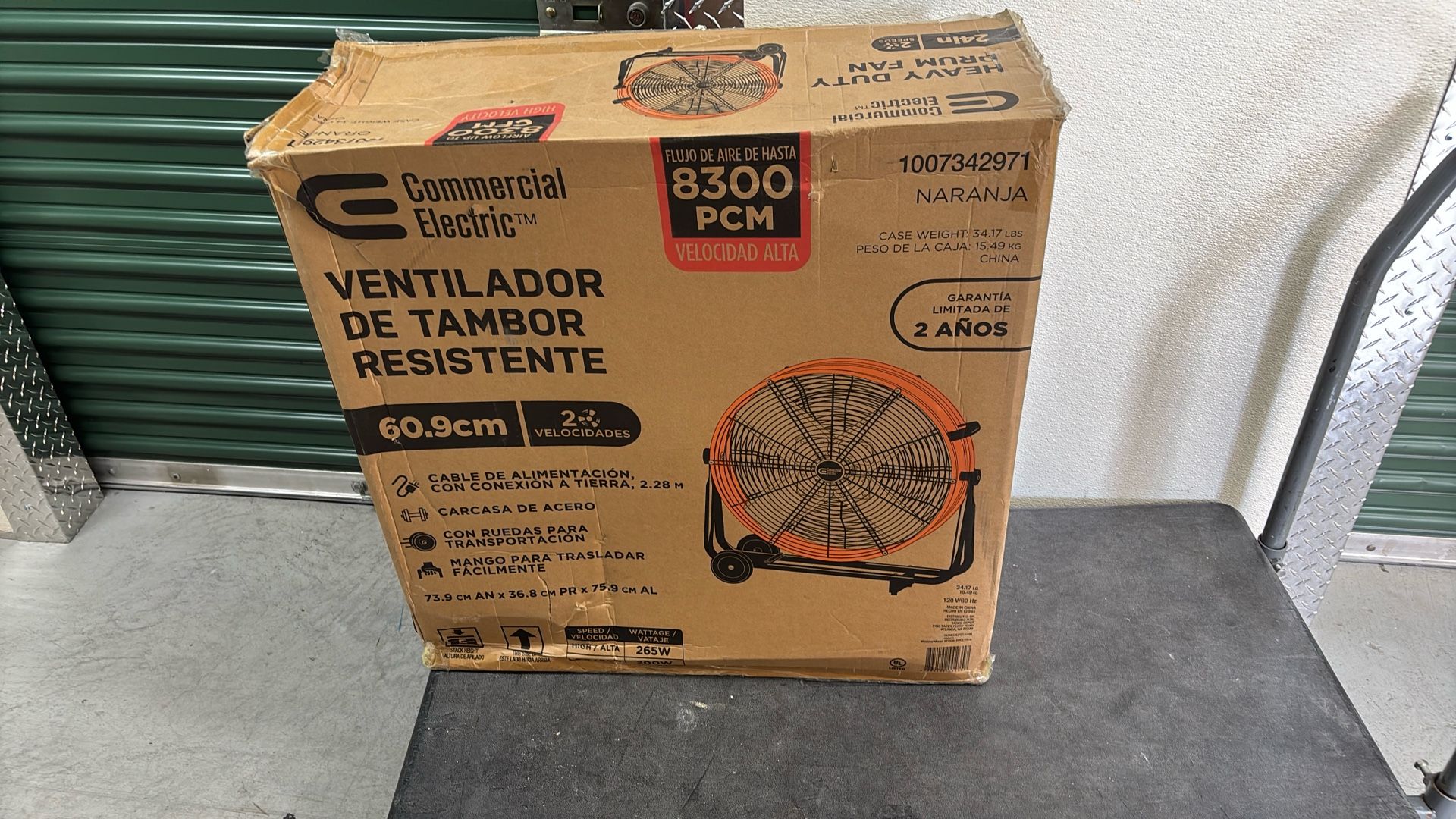 General Electric 24” Heavy Duty Drum Fan