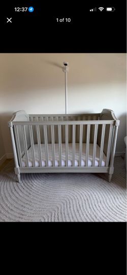 POTTERY BARN CRIB AND DRESSER