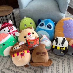 Lots Of Squishmallows In Excellent Condition 