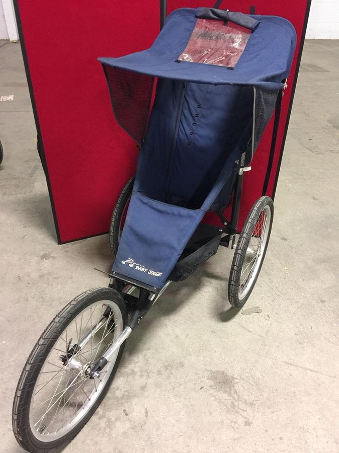 BoB Jogging stroller. Blue