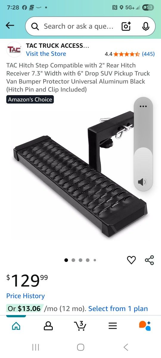 TAC Hitch Step
