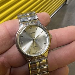 Vintage Bijoux Turner Silver Tone Watch