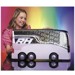 Rainbow High Rainbow Vision World Tour Bus & Stage, 4-in-1 Doll Playset with Lights, 33" Wide