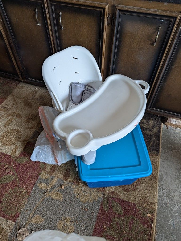 Stroller and High Chair 