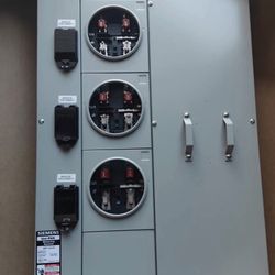 3 Gang Meter With 2 Side Panels