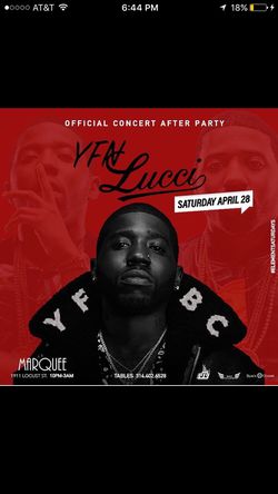 YFN Lucci Concert After Party