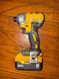 DeWalt 20V Max XR Impact Driver with 5Ah Battery