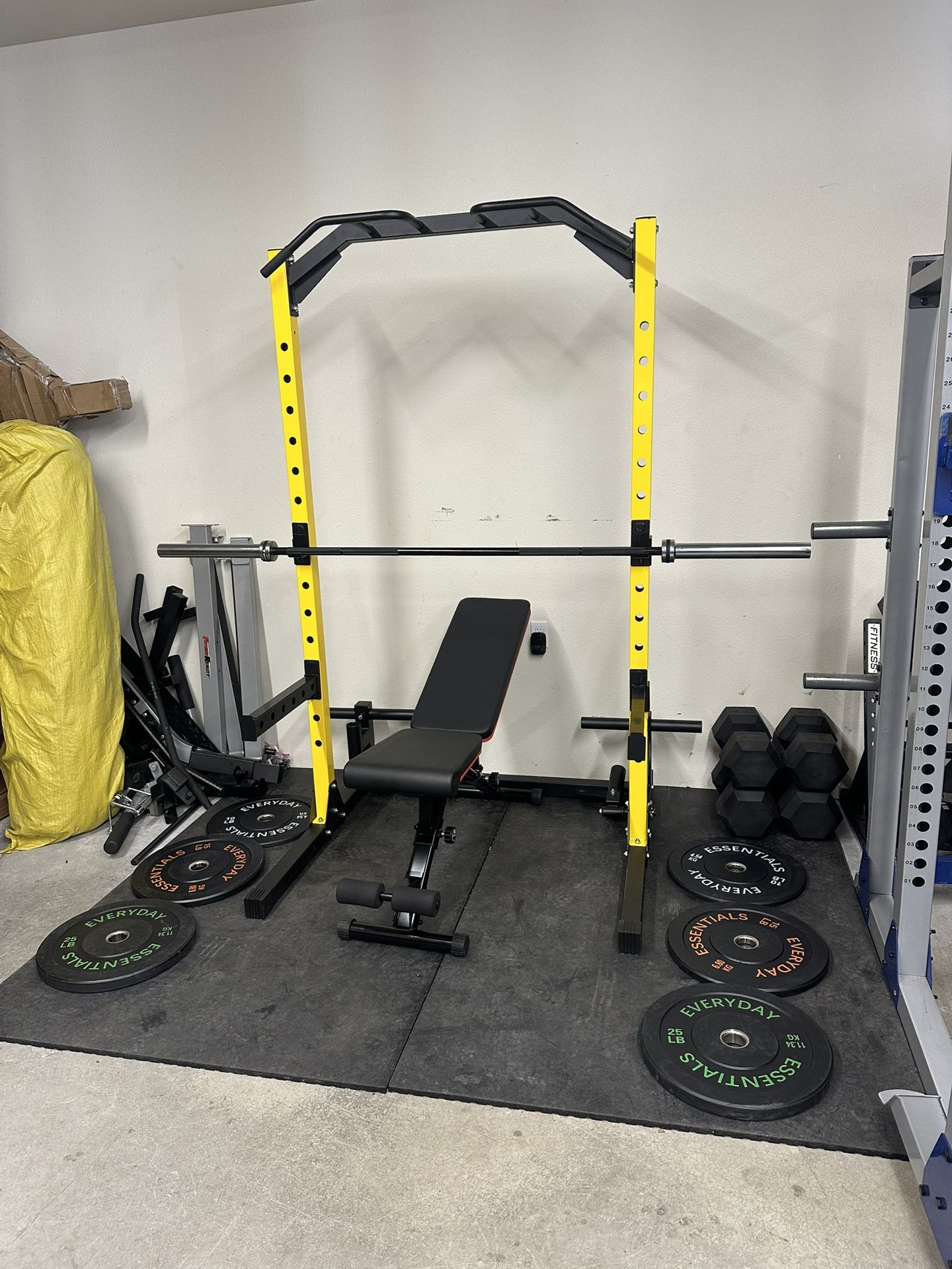 New Home Gym Set