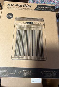 New in box Air Purifiers for Home Large Room, EVALIT Air Purifier for home up to 2200sq.ft, PM2.5 Air Quality Display, Sleep Mode with Fragrance for S