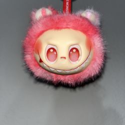 Labubu Head Keychain 