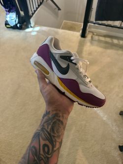 🔥 Nike Air Max “Magenta/Yellow” — Size 10 — Great Condition