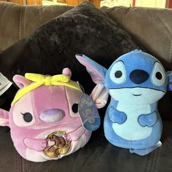 Squishmallows And Stitch $15 Both