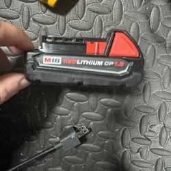 Milwaukee M18  1.5ah Battery
