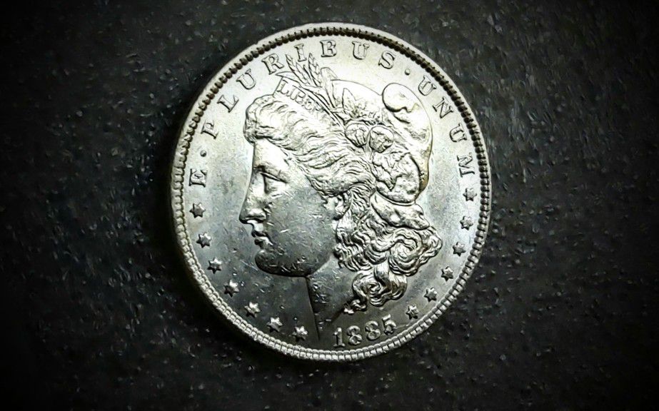 1885 Morgan  Silver Dollar PL,