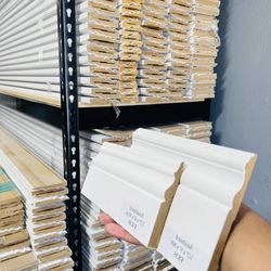 MDF baseboard 3 1/2 $0.68 / Molduras