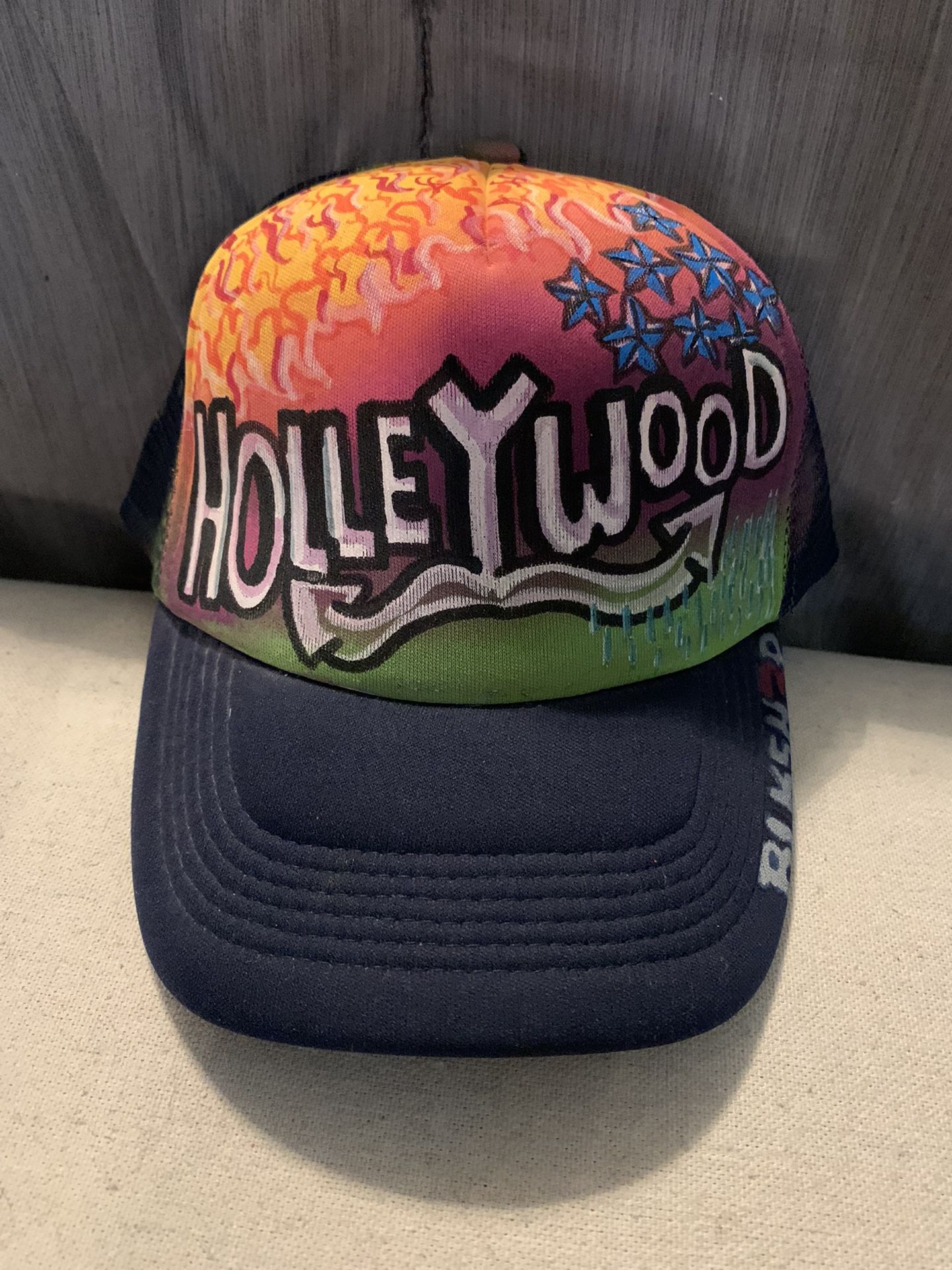 Custom Painted Hat “Holleywood”