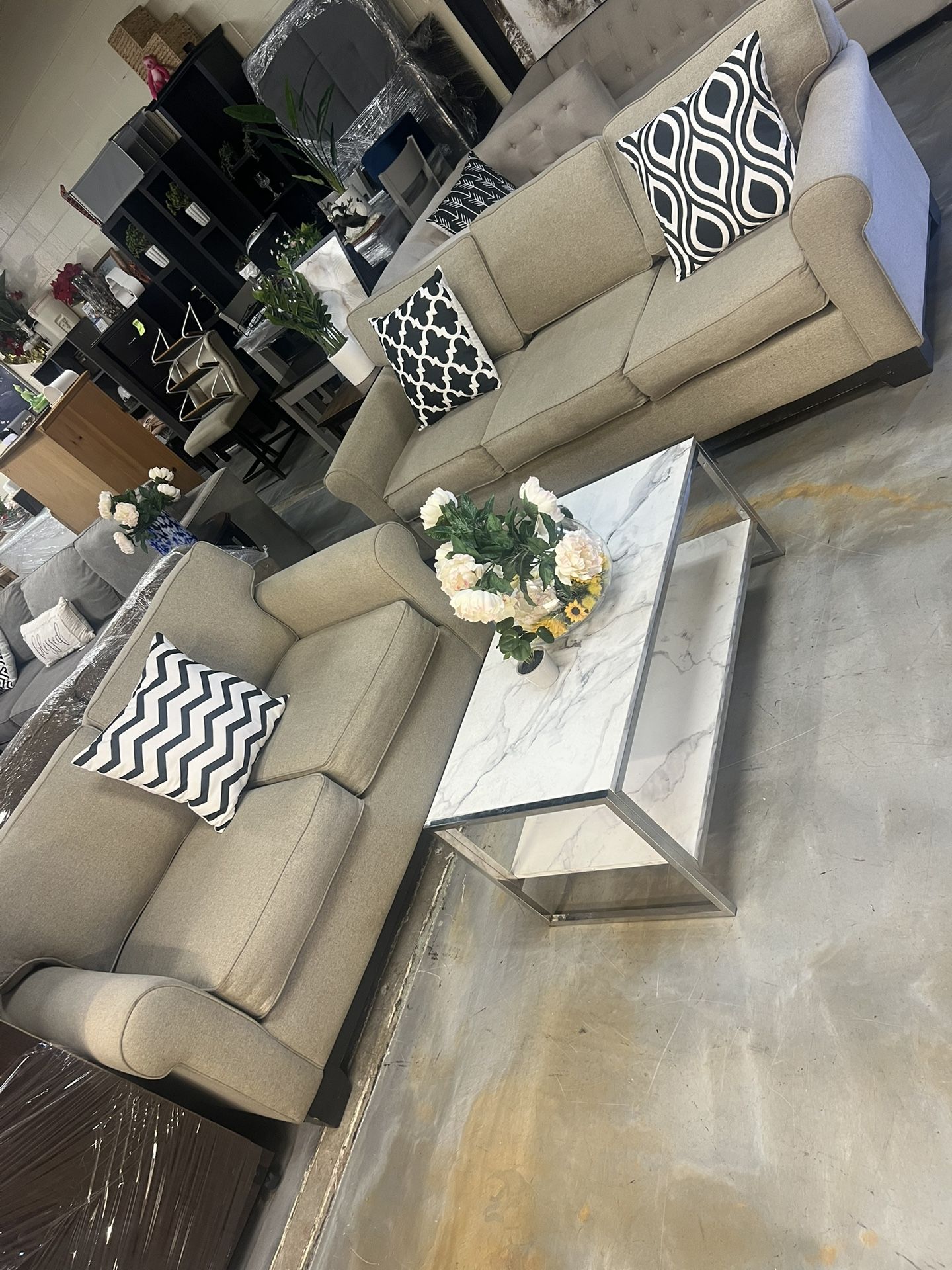 Sofa And Loveseat