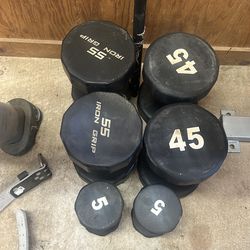 Iron Grip Dumbbells