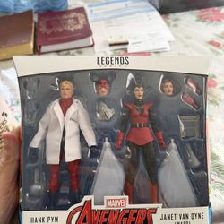 Marvel Legends Series Avengers Beyond Earth's Mightiest Hank Pym & Janet Van Dyn