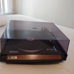 Vintage BSR 255SX Turntable + Cartridge-Tested/Working