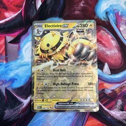 Electivire Ex #69 Pokemon TCG Destined Rivals Scarlet & Violet