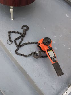 3/4 ton lever wrench